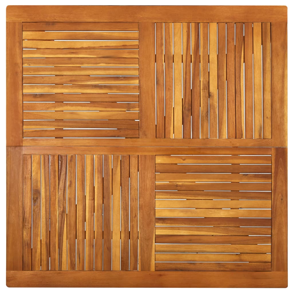 Ensemble à manger de jardin 5 pcs Gris