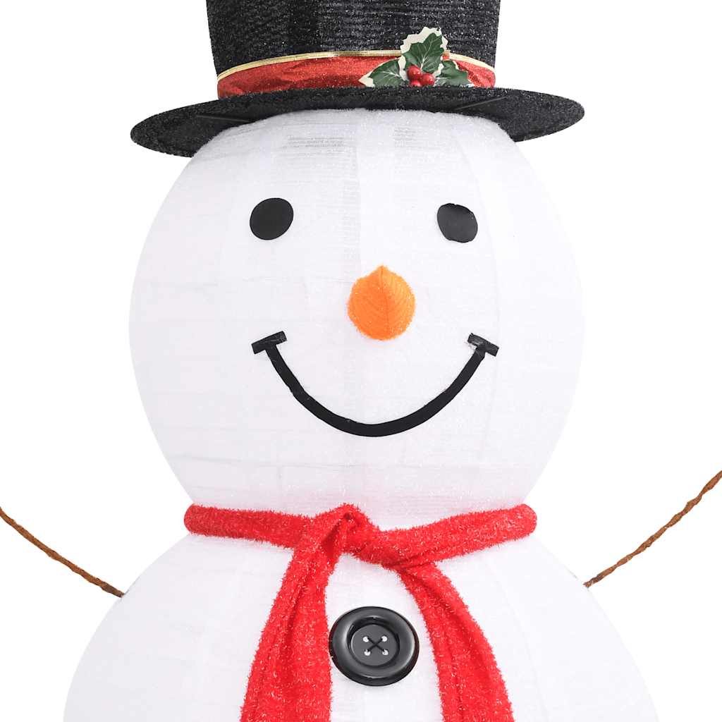 Figurine de bonhomme de neige de Noël à LED Tissu 180 cm - XIOS