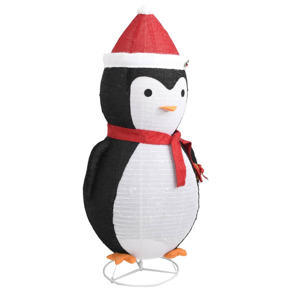 Décoration de Noël pingouin à LED Tissu de luxe 180 cm - XIOS