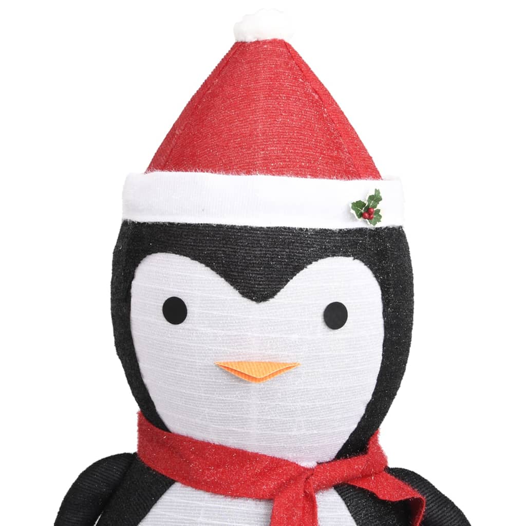 Décoration de Noël pingouin à LED Tissu de luxe 180 cm - XIOS