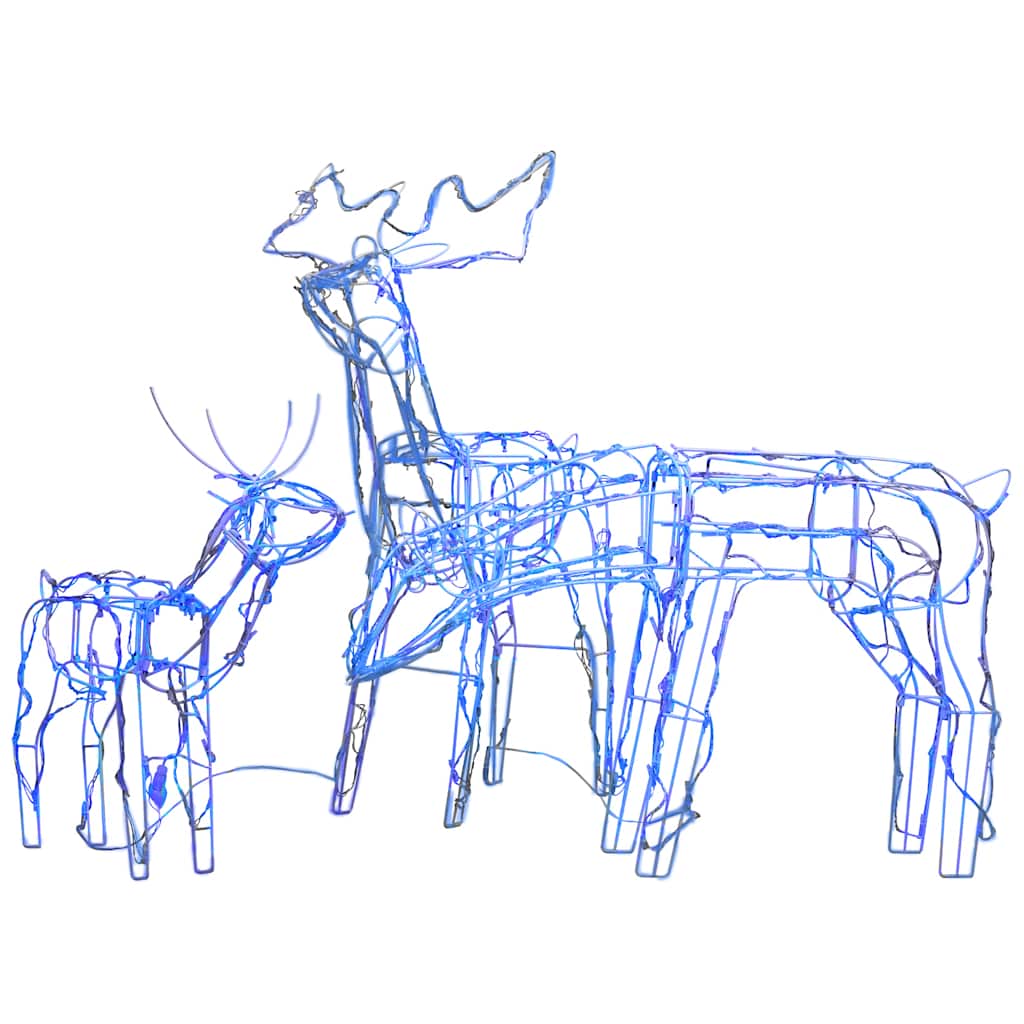 Cordon lumineux de Noël 3 pcs Rennes 229 LED - XIOS