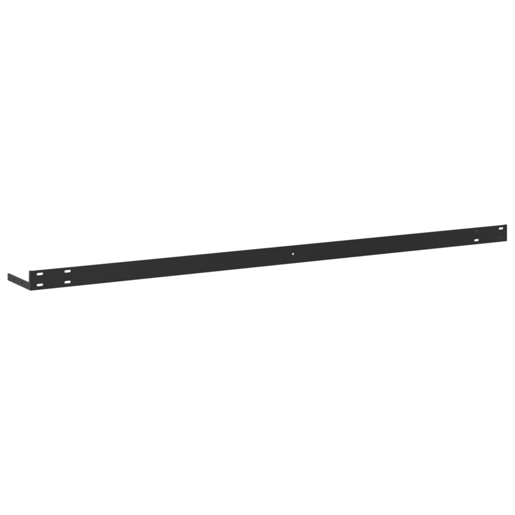 Étagères flottantes 2 pcs chêne et blanc 120x23,5x3,8 cm MDF - XIOS