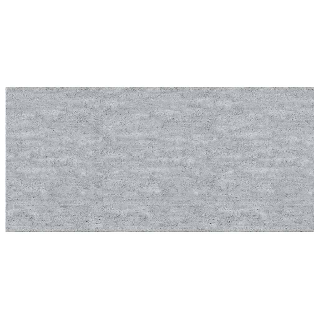 Étagères murales flottantes 4 pcs gris béton 50x23,5x3,8 cm MDF - XIOS