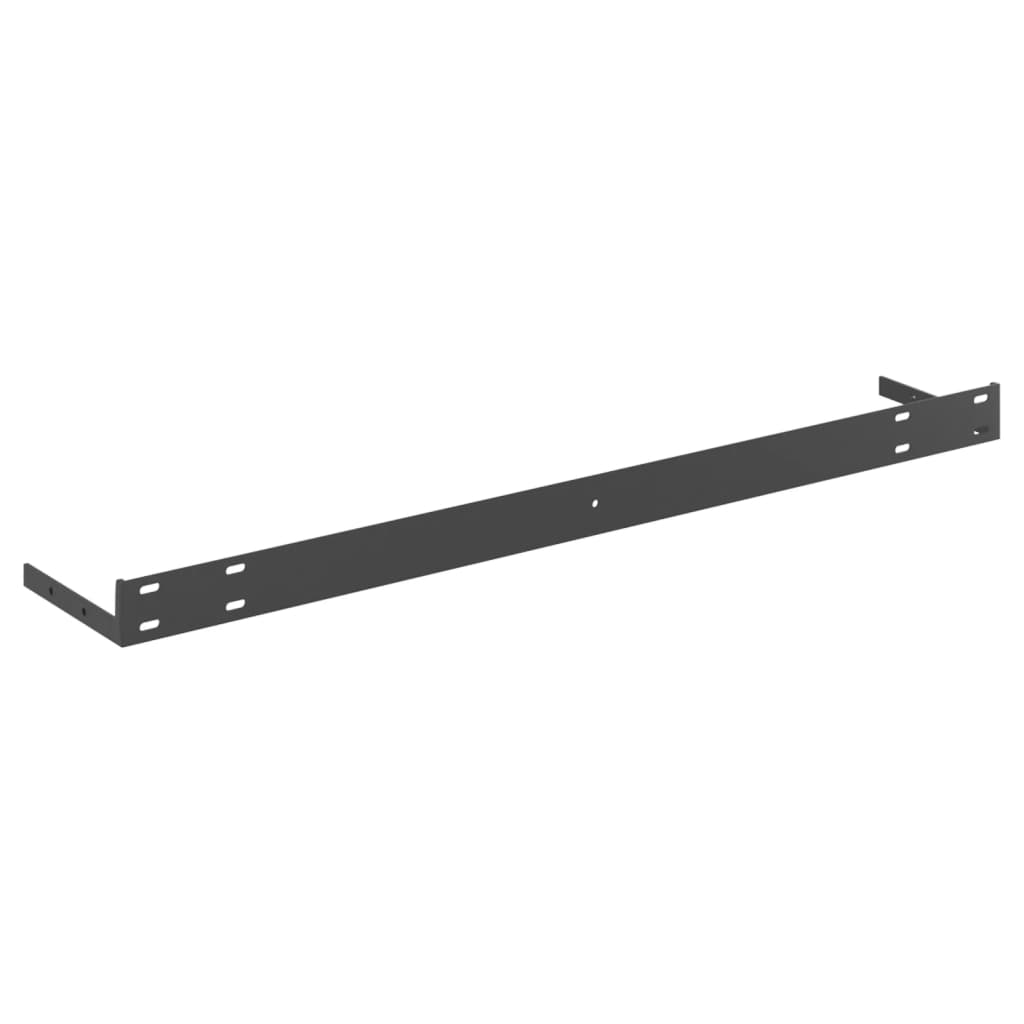 Étagères murales flottantes 4 pcs gris béton 80x23,5x3,8 cm MDF - XIOS