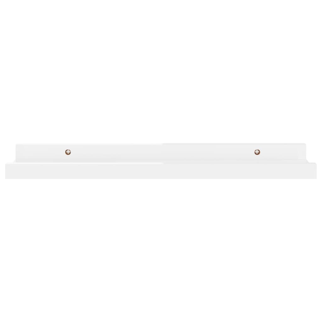 Étagères murales 4 pcs Blanc brillant 40x9x3 cm - XIOS