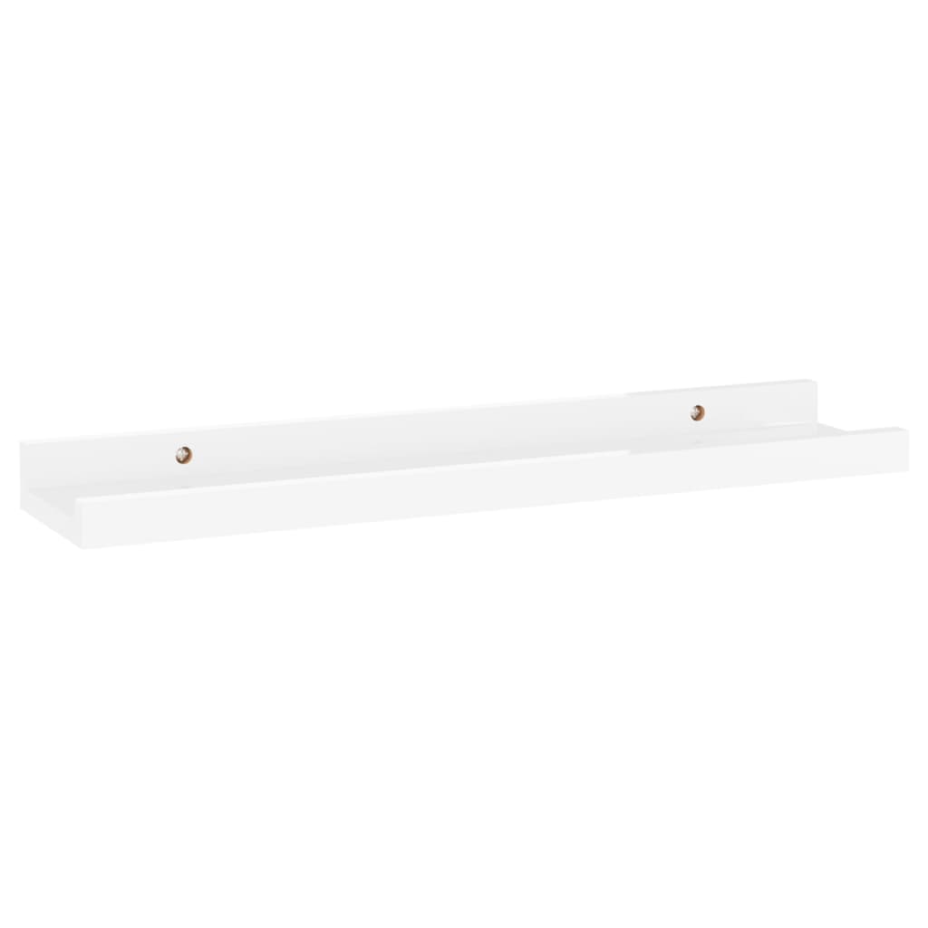 Étagères murales 4 pcs Blanc brillant 40x9x3 cm - XIOS