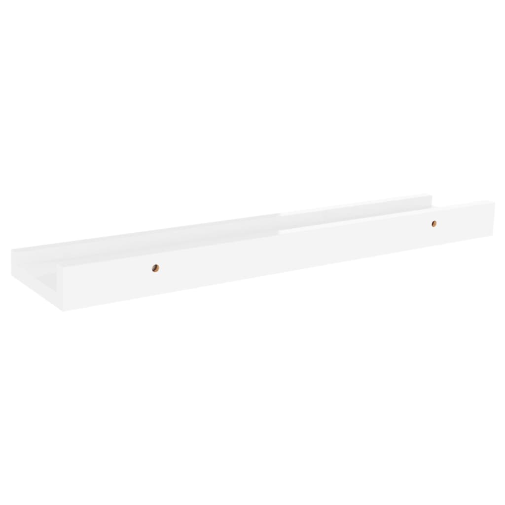 Étagères murales 4 pcs Blanc brillant 40x9x3 cm - XIOS