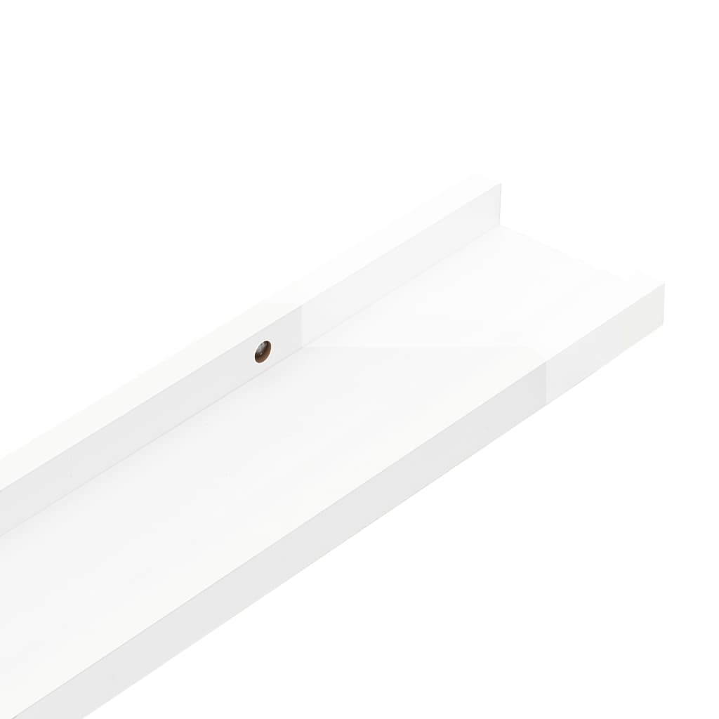 Étagères murales 4 pcs Blanc brillant 40x9x3 cm - XIOS