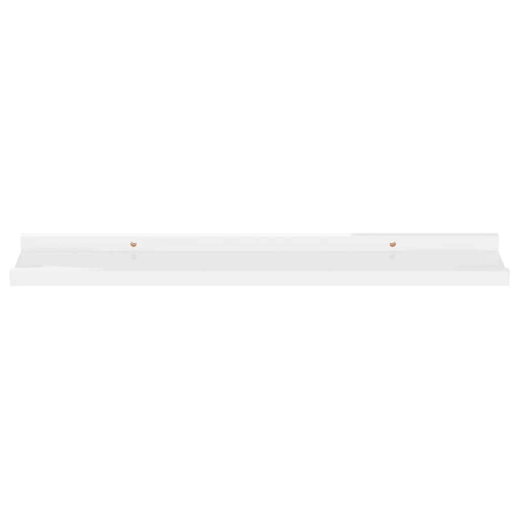 Étagères murales 4 pcs Blanc brillant 60x9x3 cm - XIOS
