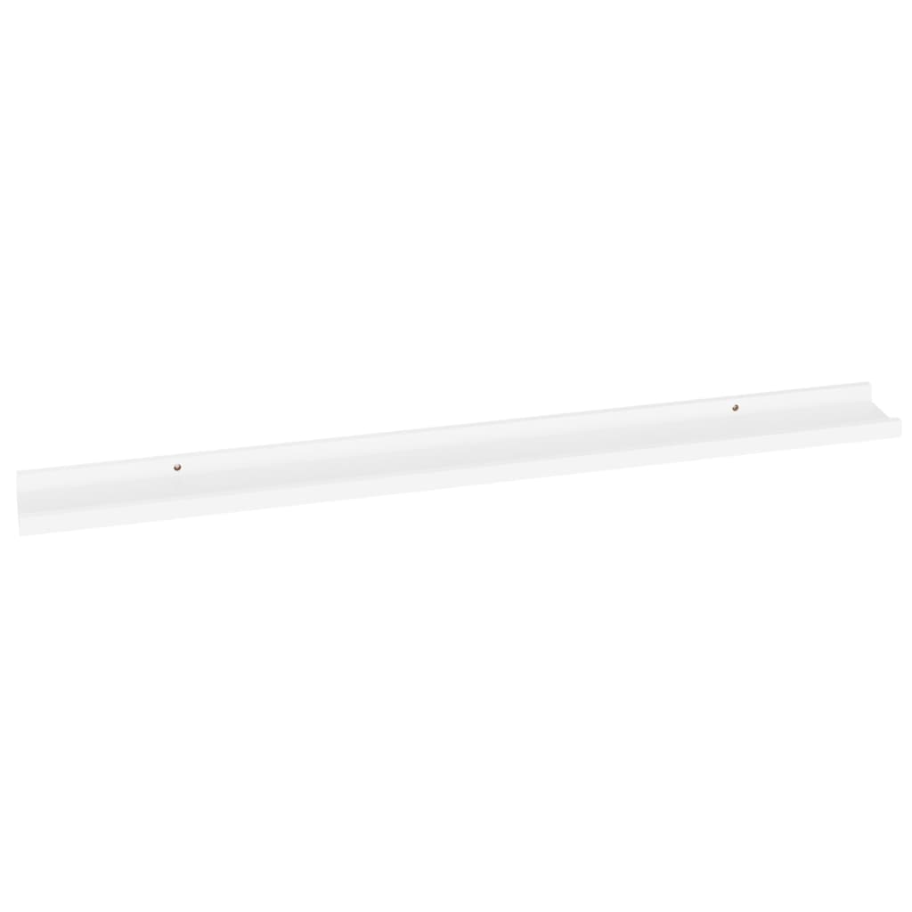 Étagères murales 2 pcs Blanc 100x9x3 cm - XIOS