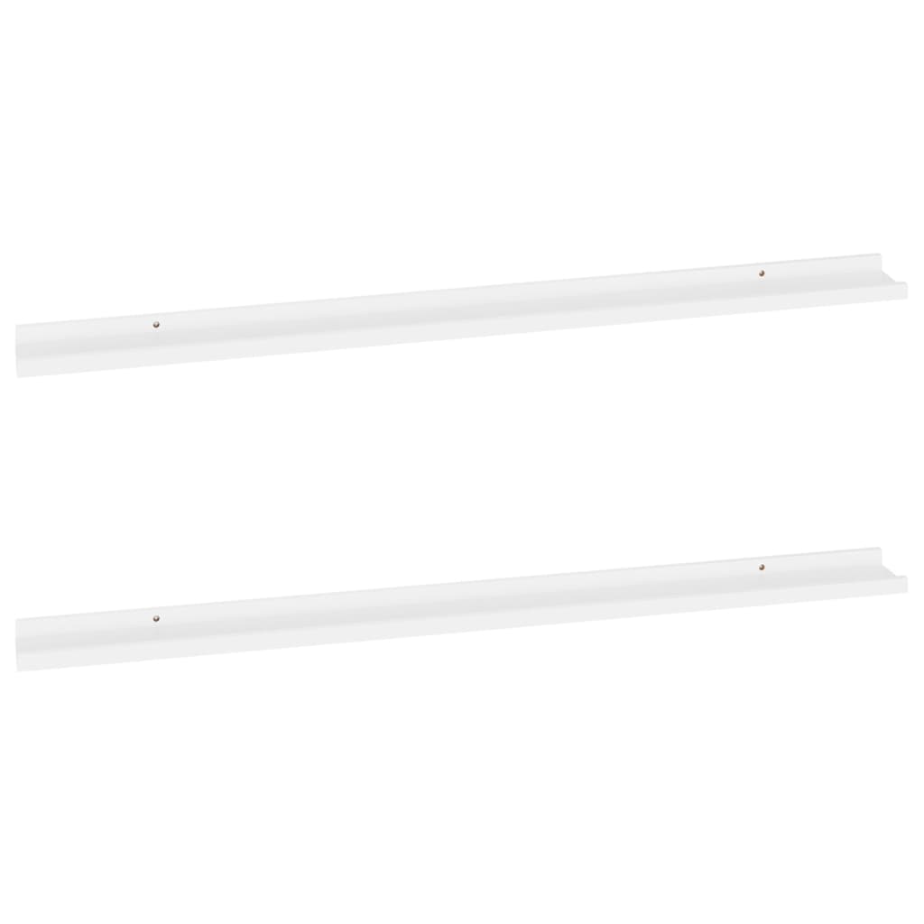 Étagères murales 2 pcs Blanc 115x9x3 cm - XIOS