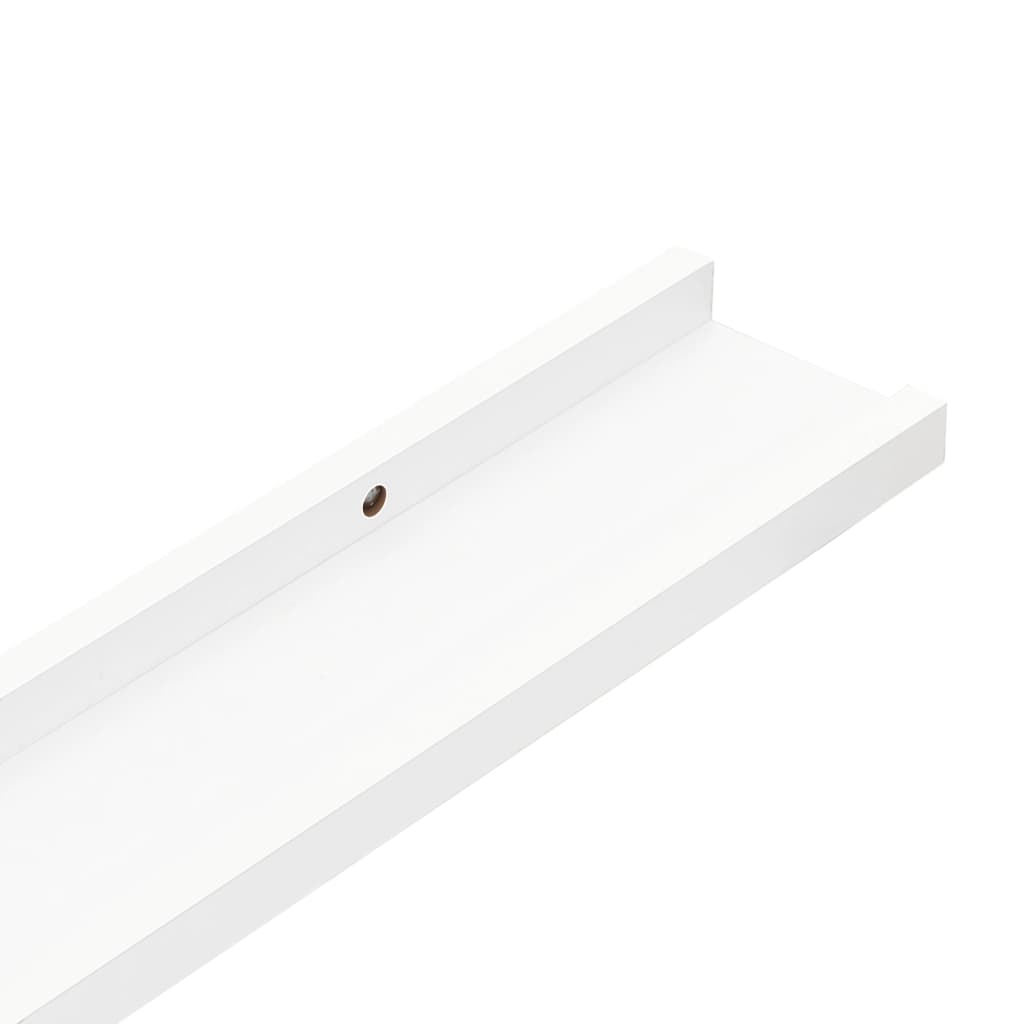 Étagères murales 4 pcs Blanc 40x9x3 cm - XIOS