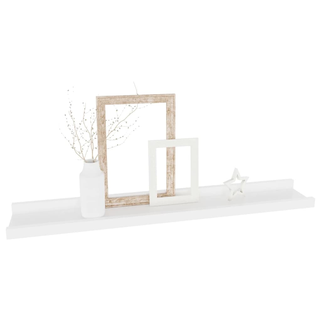 Étagères murales 4 pcs Blanc 60x9x3 cm - XIOS