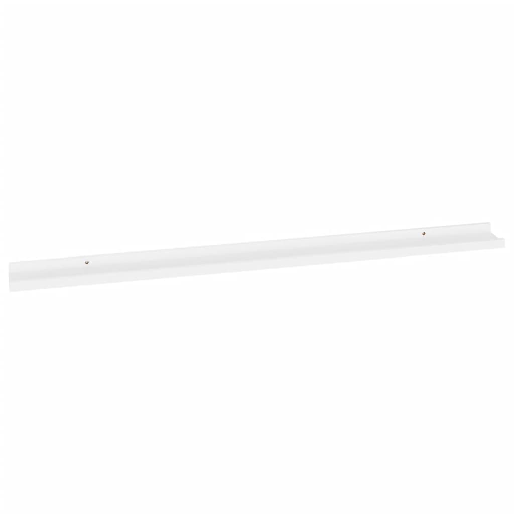 Étagères murales 4 pcs Blanc 115x9x3 cm - XIOS