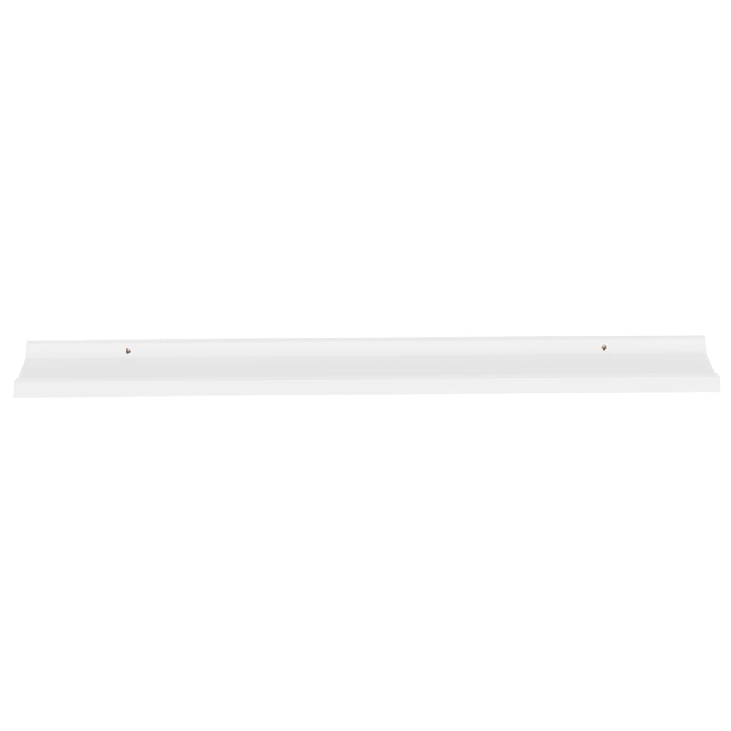 Étagères murales 4 pcs Blanc 115x9x3 cm - XIOS