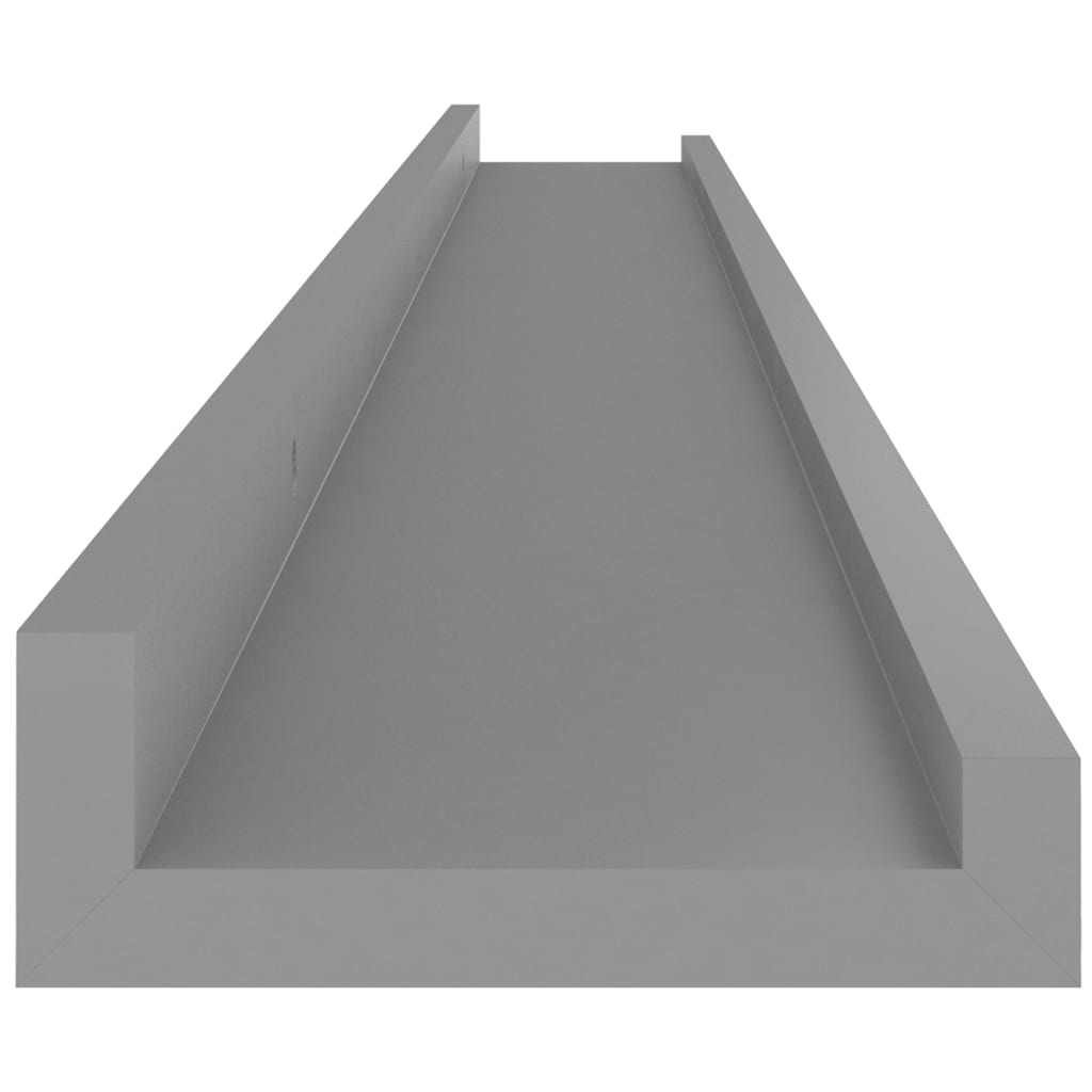 Étagères murales 2 pcs Gris 100x9x3 cm - XIOS