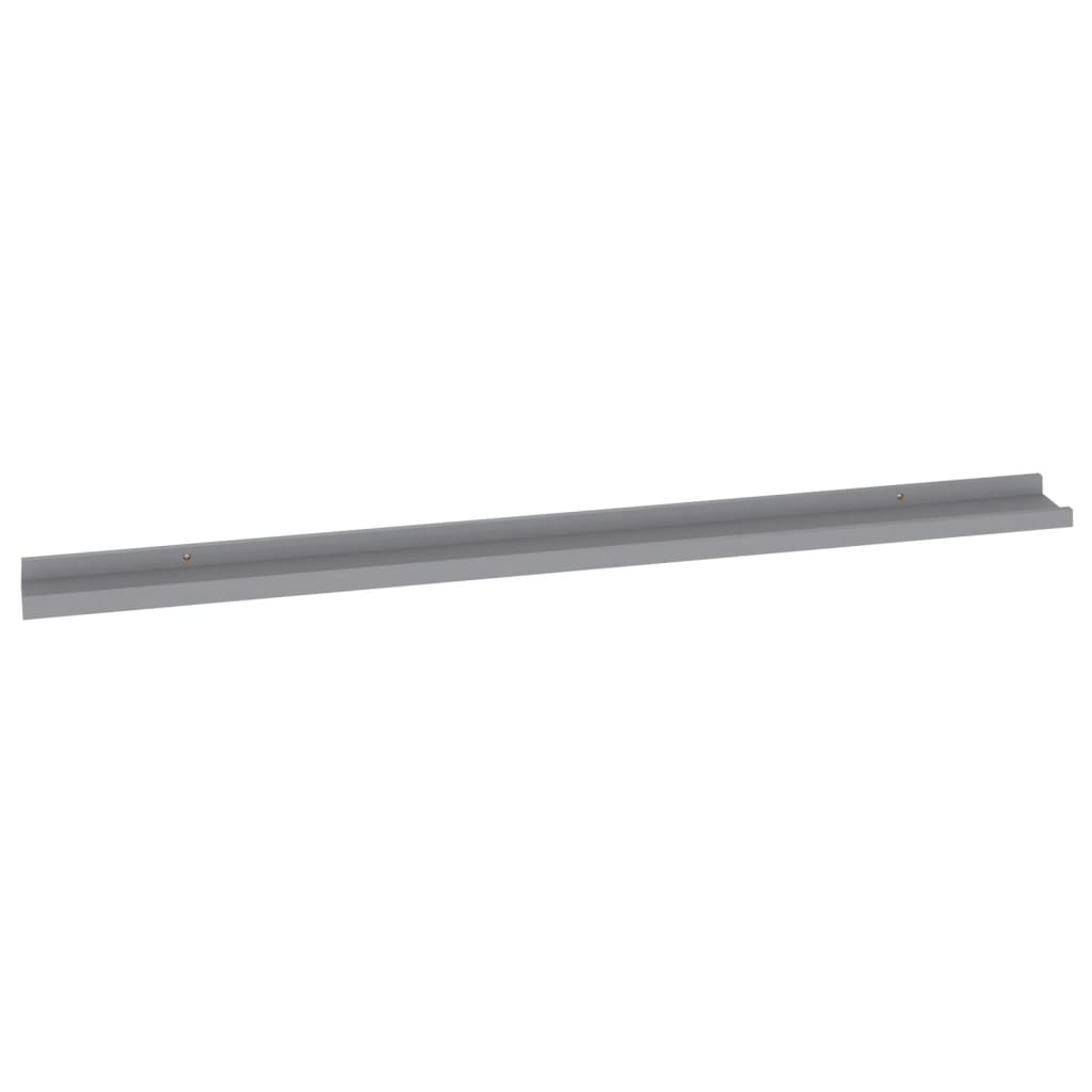 Étagères murales 2 pcs Gris 115x9x3 cm - XIOS