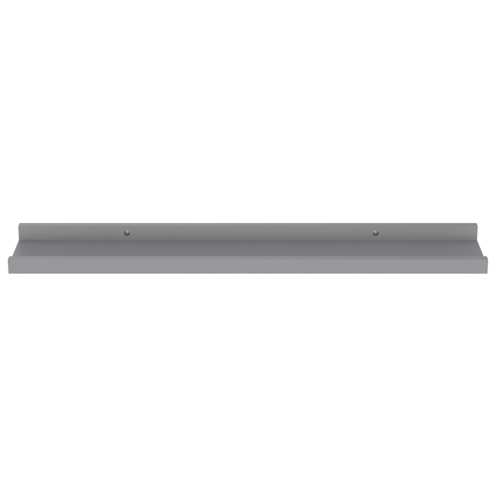 Étagères murales 4 pcs Gris 60x9x3 cm - XIOS