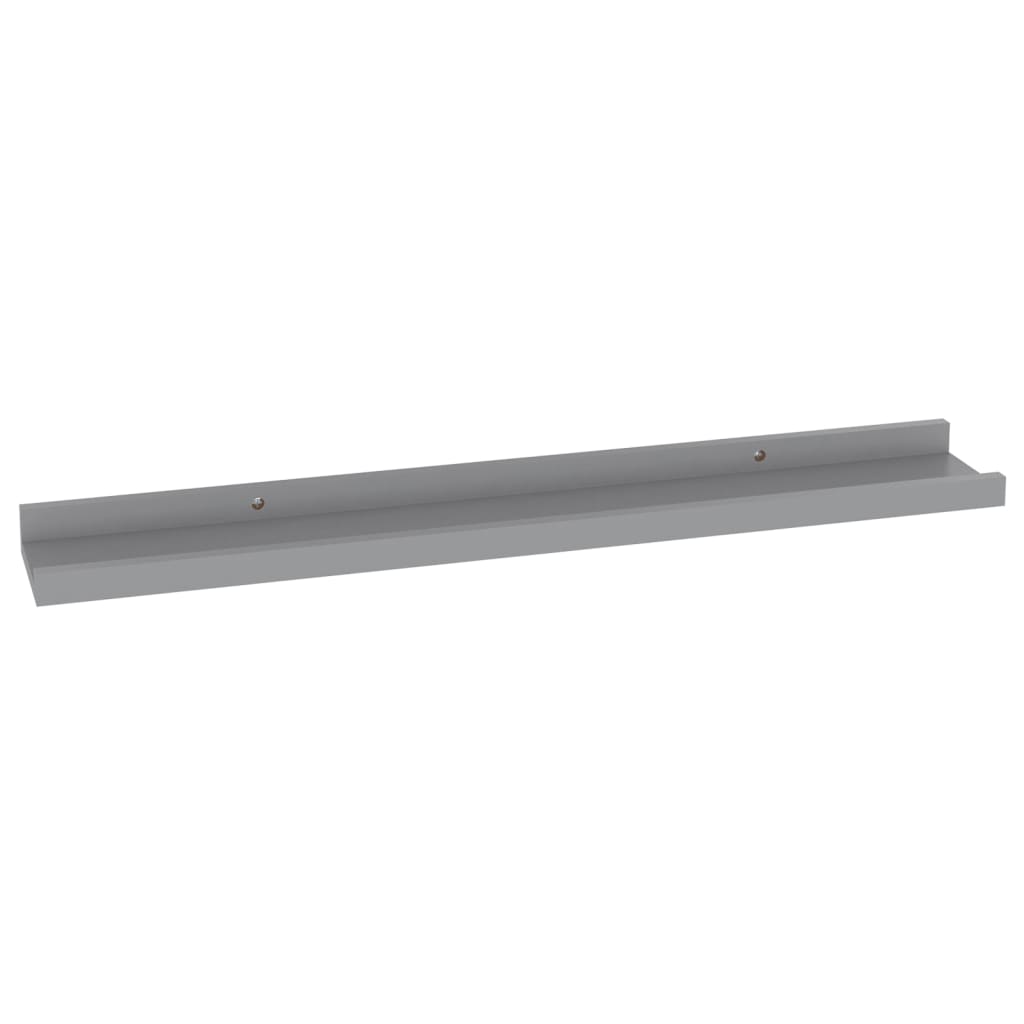 Étagères murales 4 pcs Gris 60x9x3 cm - XIOS