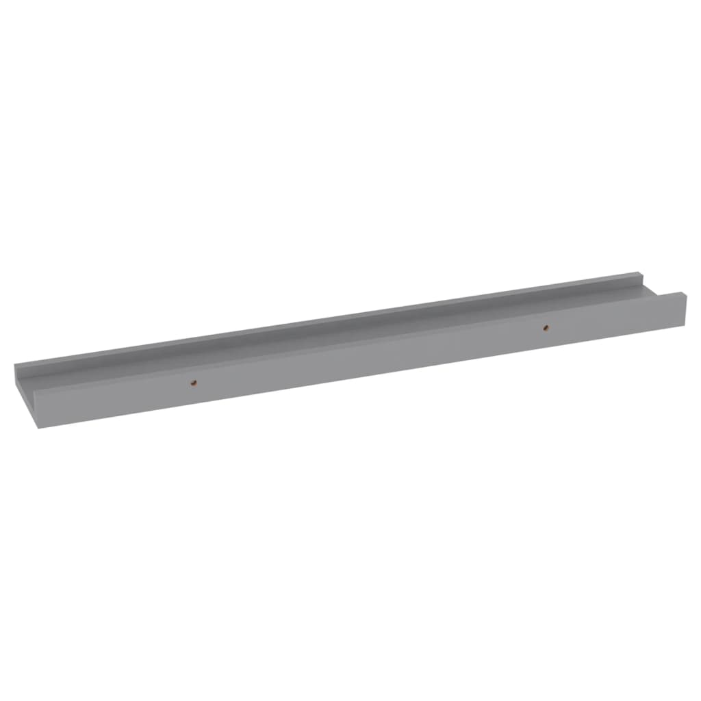 Étagères murales 4 pcs Gris 60x9x3 cm - XIOS