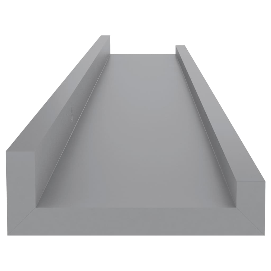 Étagères murales 4 pcs Gris 60x9x3 cm - XIOS