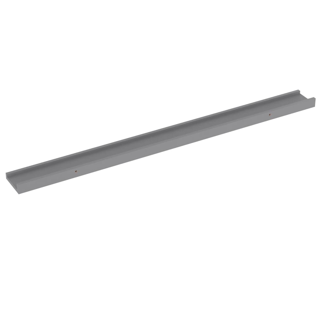 Étagères murales 4 pcs Gris 100x9x3 cm - XIOS