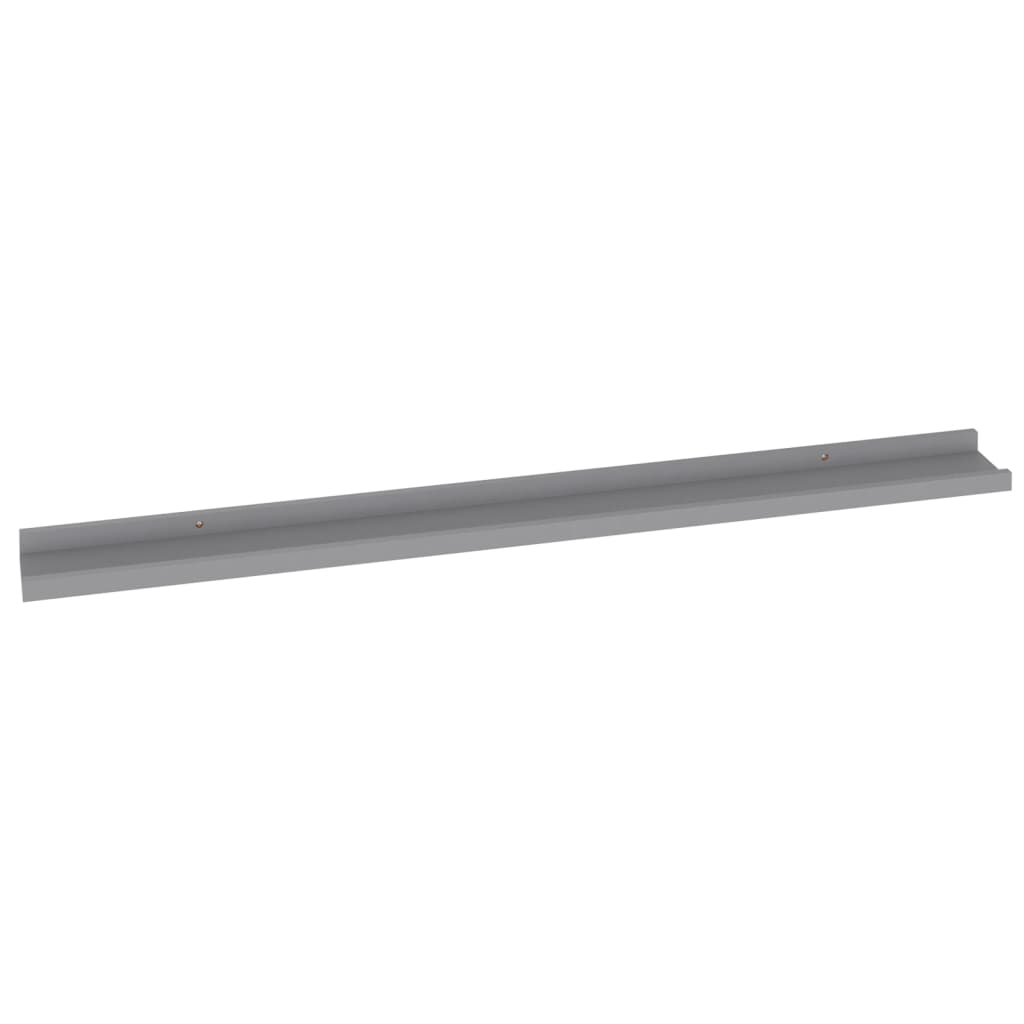 Étagères murales 4 pcs Gris 100x9x3 cm - XIOS