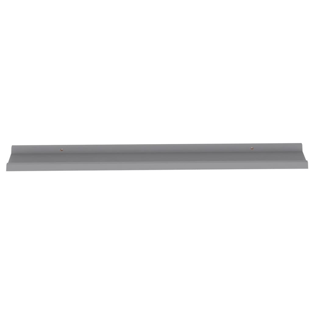 Étagères murales 4 pcs Gris 100x9x3 cm - XIOS