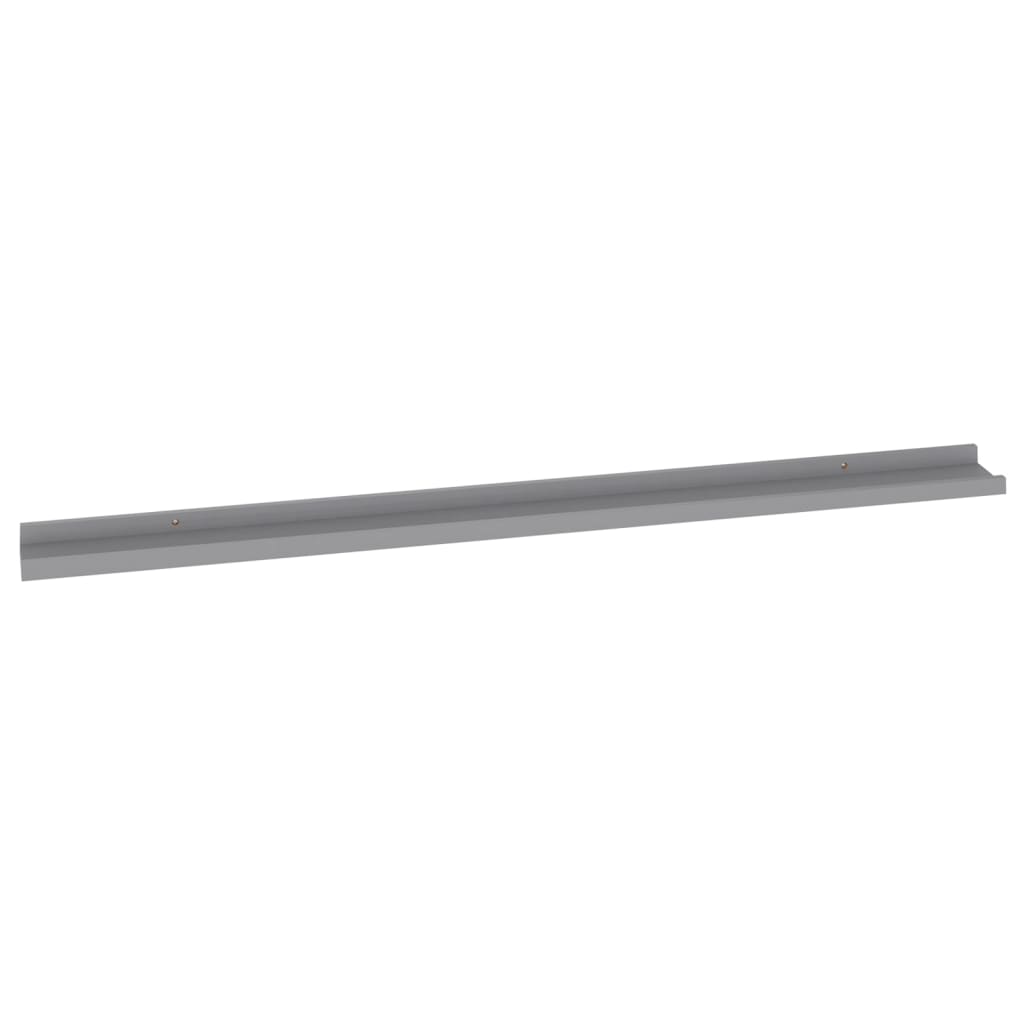 Étagères murales 4 pcs Gris 115x9x3 cm - XIOS