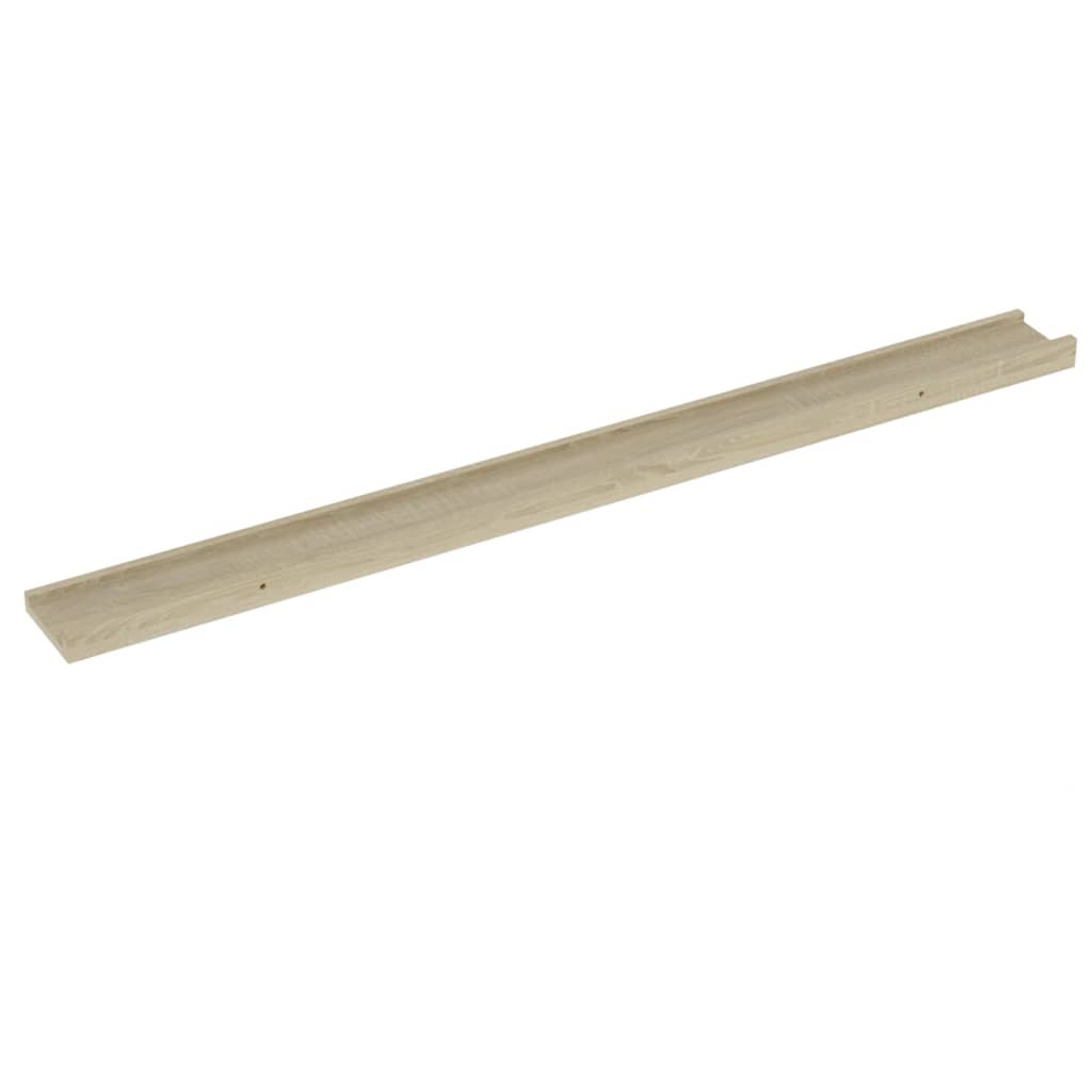 Étagères murales 2 pcs chêne sonoma 100x9x3 cm - XIOS