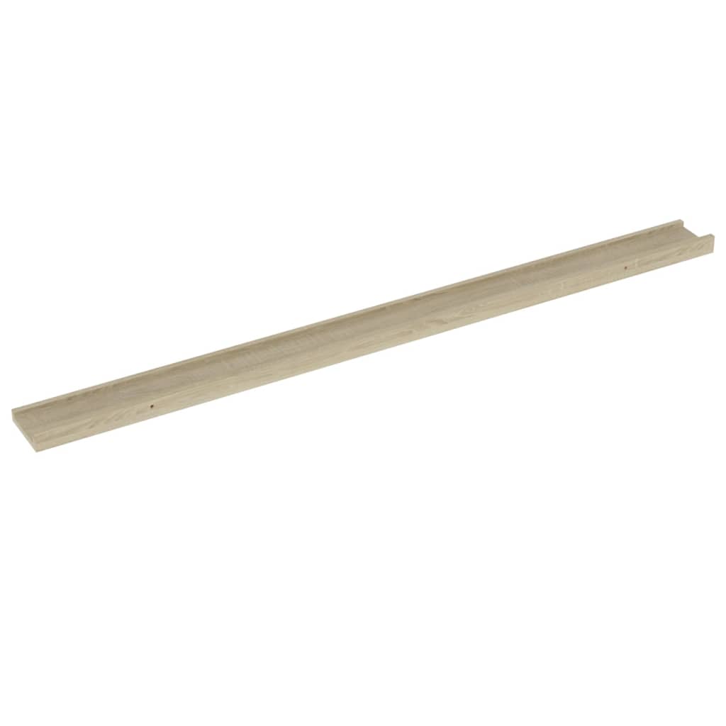 Étagères murales 2 pcs chêne sonoma 115x9x3 cm - XIOS