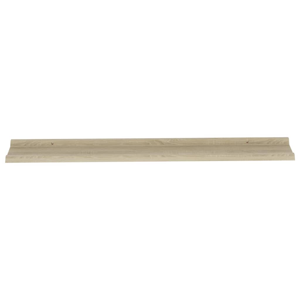 Étagères murales 2 pcs chêne sonoma 115x9x3 cm - XIOS