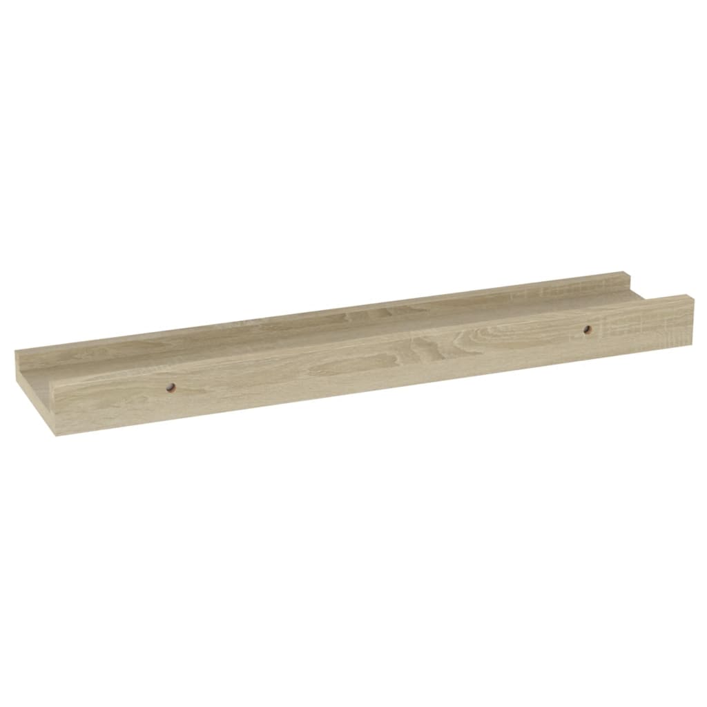 Étagères murales 4 pcs chêne sonoma 40x9x3 cm - XIOS