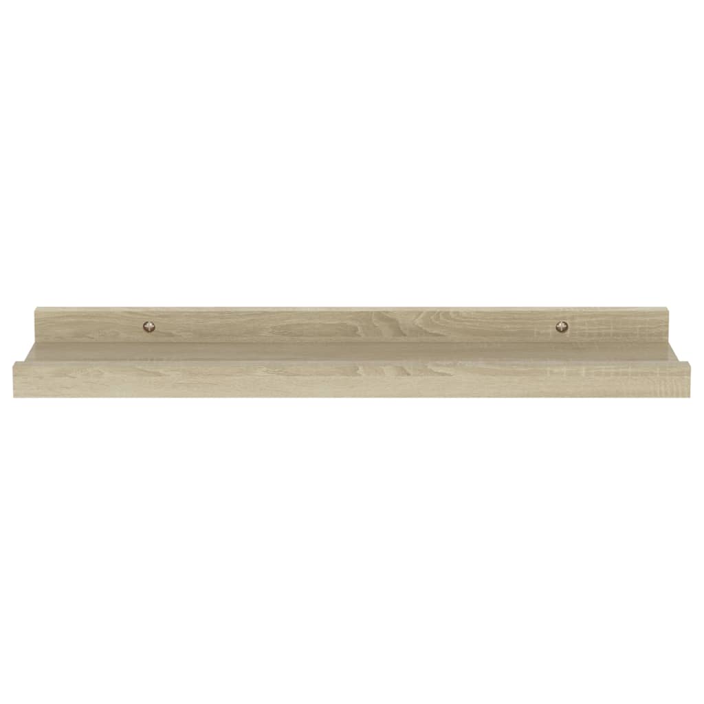 Étagères murales 4 pcs chêne sonoma 40x9x3 cm - XIOS