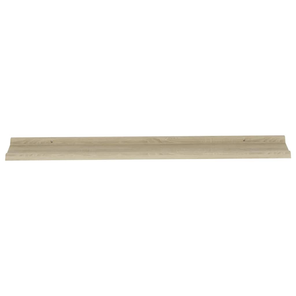 Étagères murales 4 pcs chêne sonoma 115x9x3 cm - XIOS