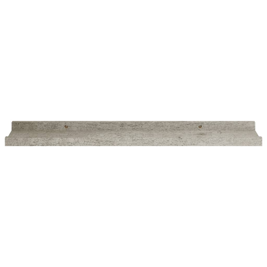 Étagères murales 4 pcs Gris béton 60x9x3 cm - XIOS