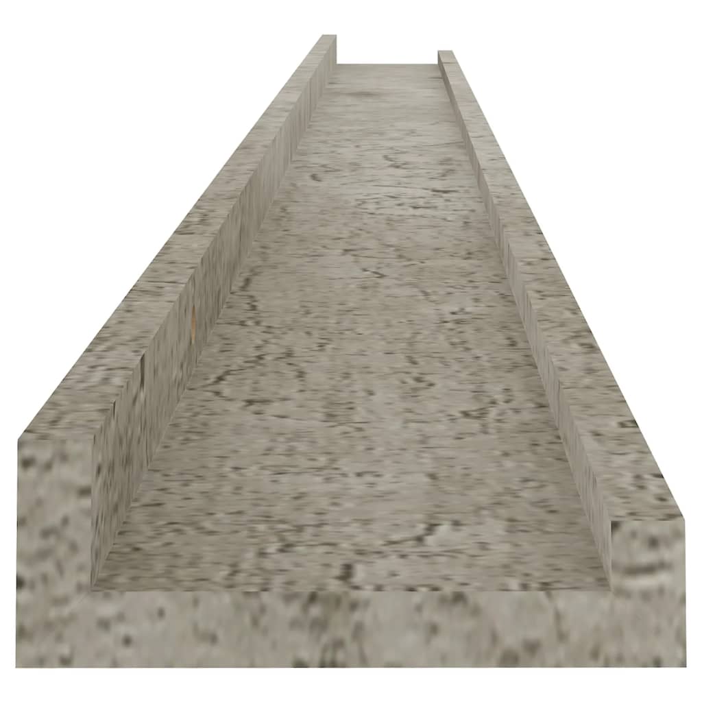 Étagères murales 4 pcs Gris béton 115x9x3 cm - XIOS