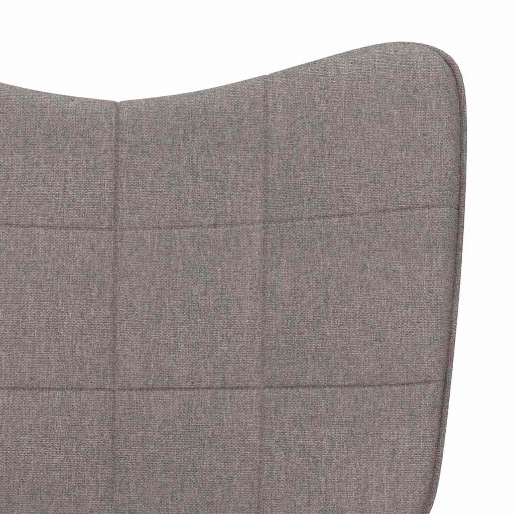 Chaise de relaxation Taupe Tissu - XIOS