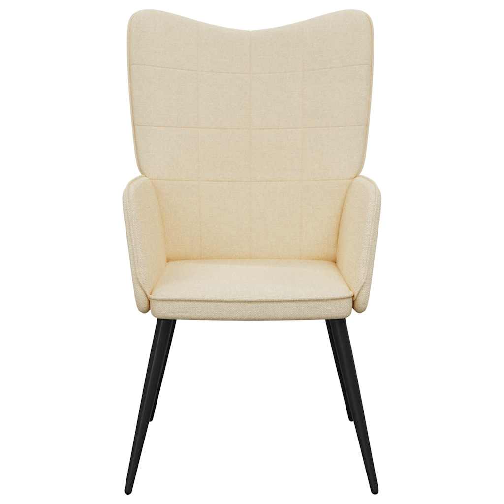 Chaise de relaxation Crème Tissu - XIOS