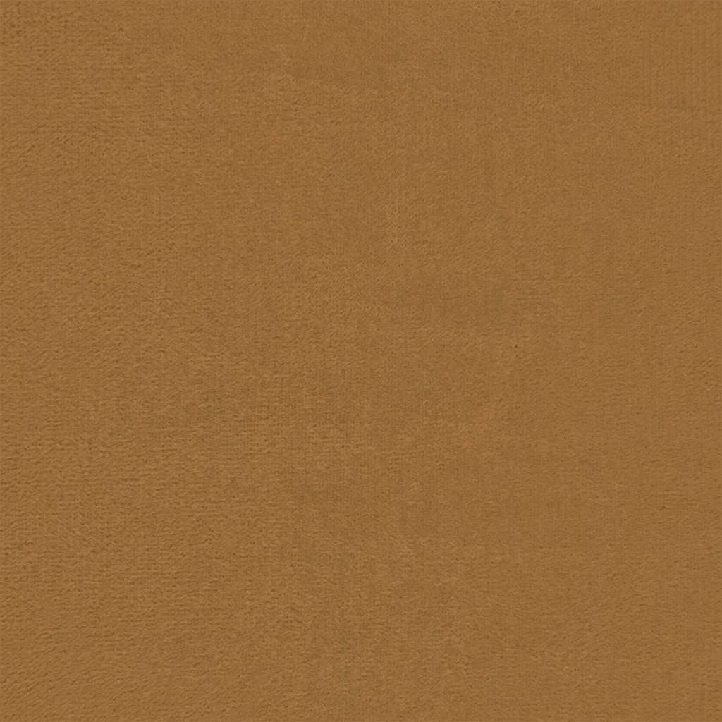 Chaise de relaxation Marron Velours