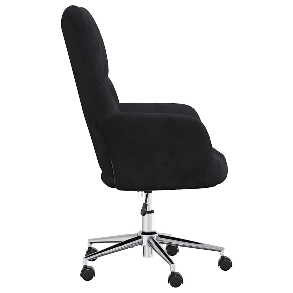 Chaise de relaxation Noir Velours - XIOS
