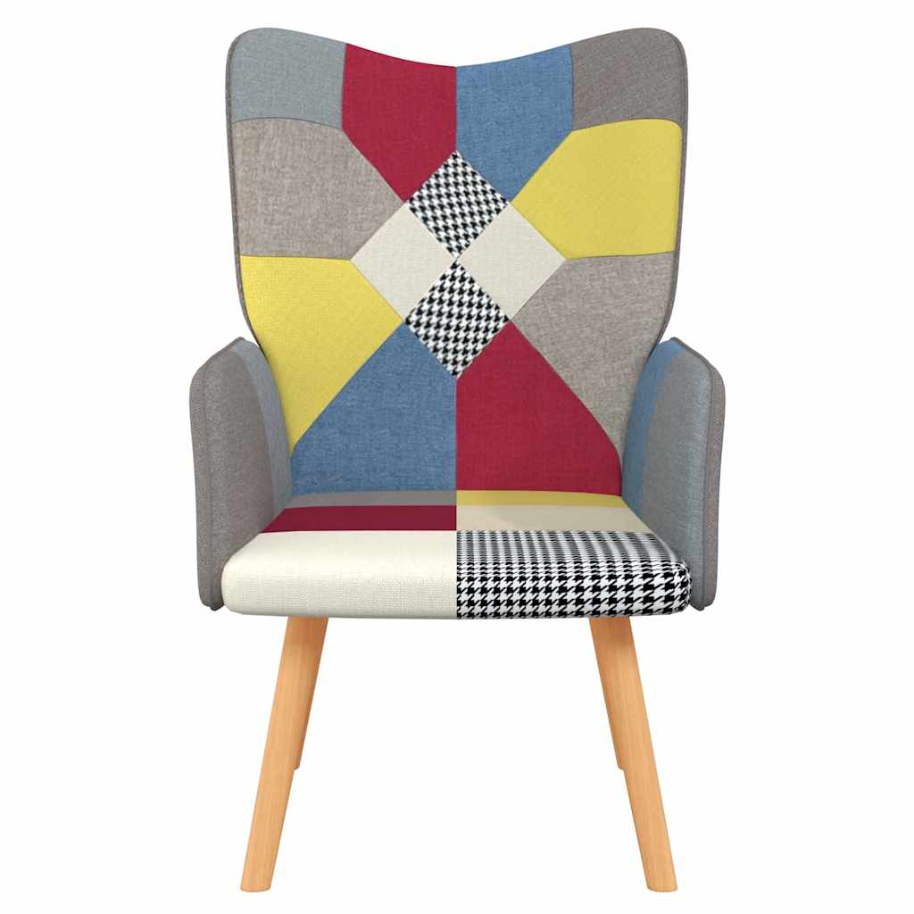 Chaise de relaxation Patchwork Tissu