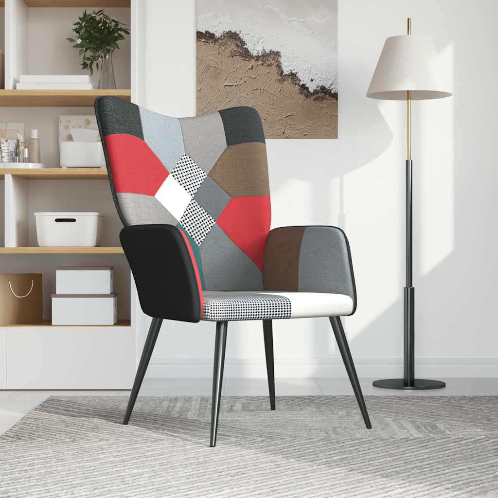 Chaise de relaxation Patchwork Tissu - XIOS