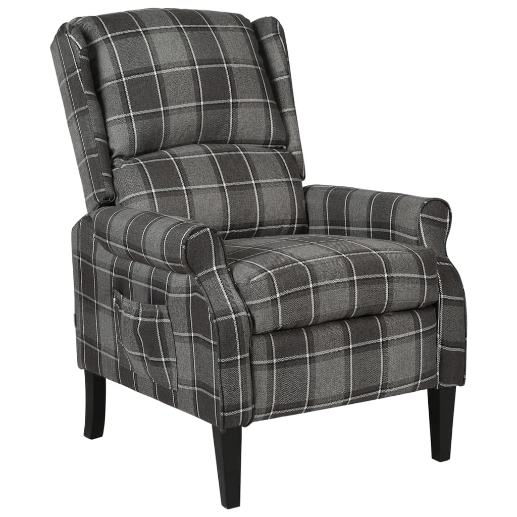Fauteuil inclinable Gris Tissu - XIOS