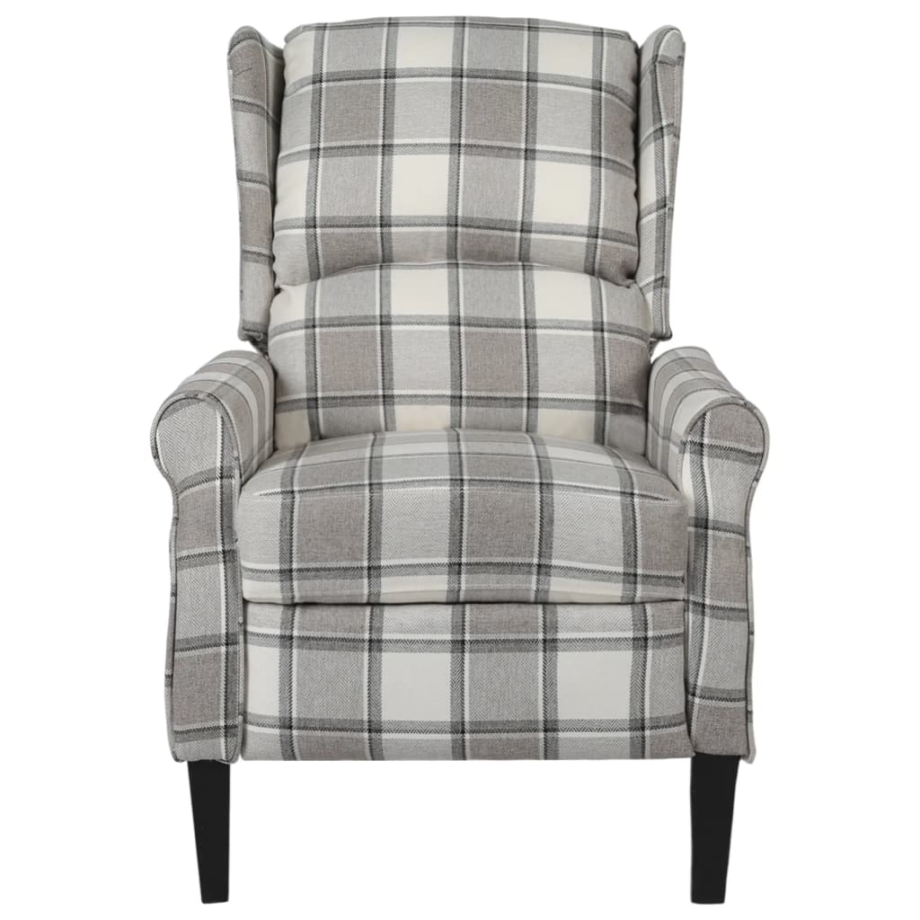 Fauteuil inclinable Gris Tissu - XIOS