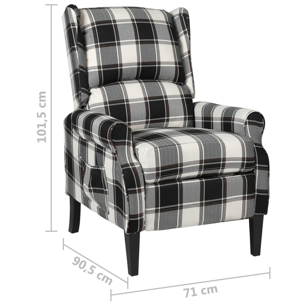 Fauteuil inclinable Multicolore Tissu - XIOS