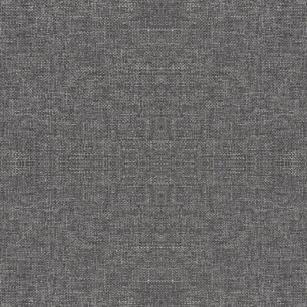 Tabouret avec pieds en bois Gris clair Tissu - XIOS