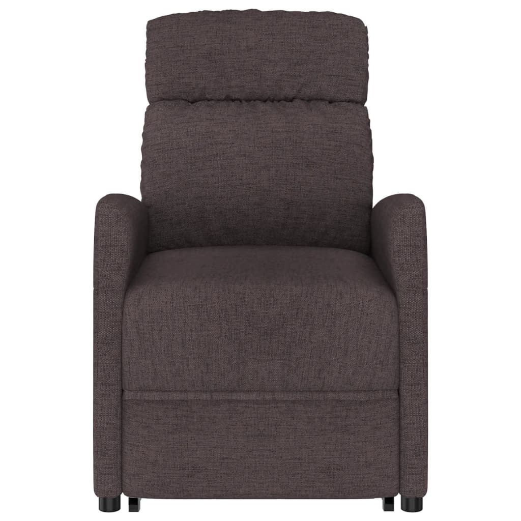 Fauteuil Marron foncé Tissu - XIOS