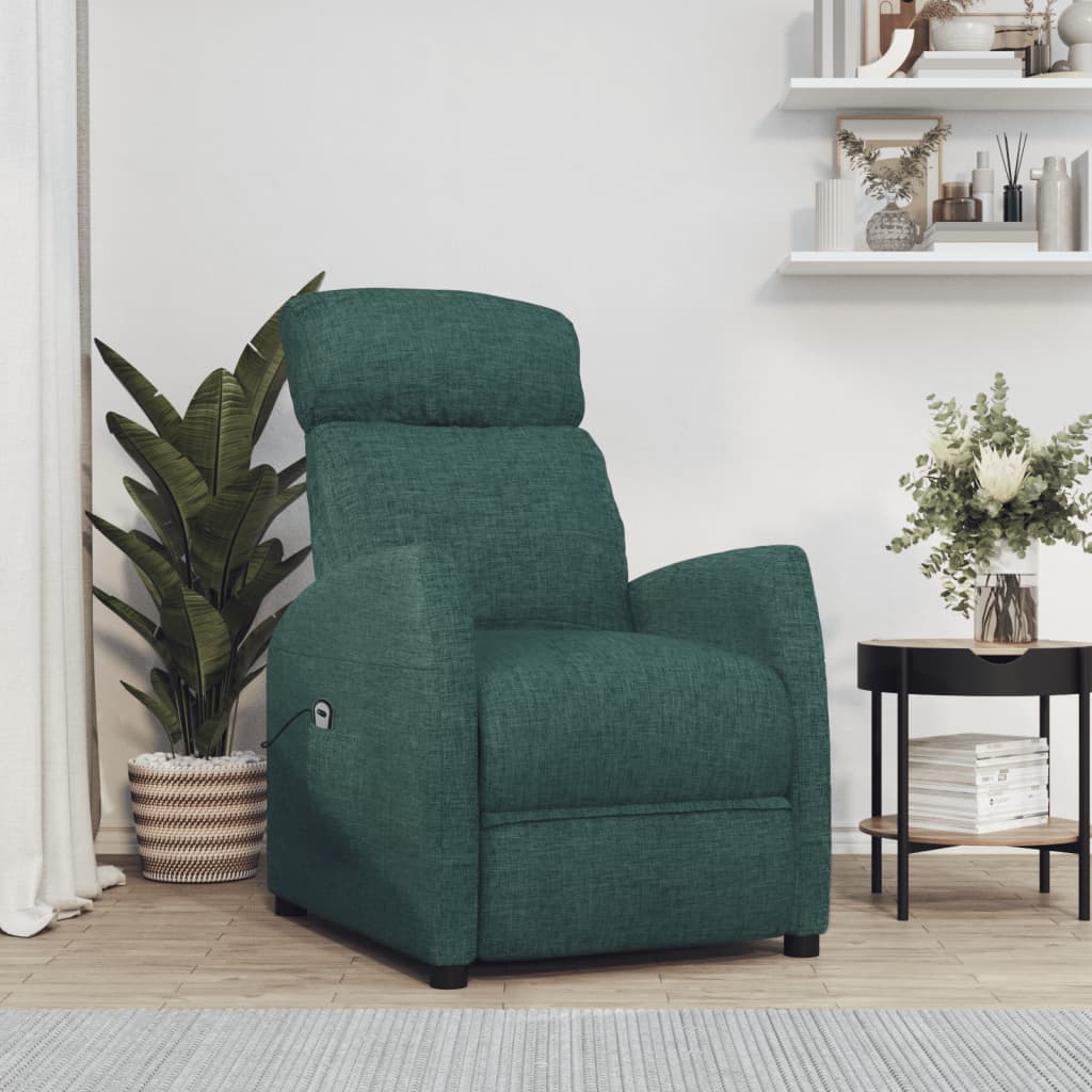 Fauteuil Vert foncé Tissu - XIOS