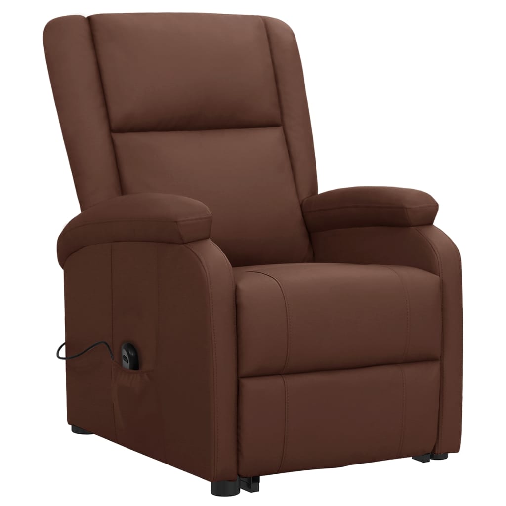 Fauteuil Marron Similicuir - XIOS